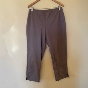 Eileen Fisher Brown Slouch Ankle Pant